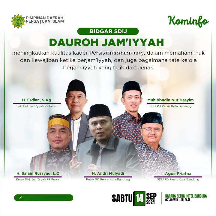 Dauroh Jamiyyah SDIJ PD PERSIS Kabupaten Ende